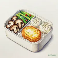 Mushroom Rice Bento