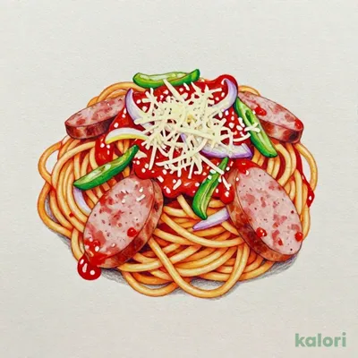 ごちそうナポリタン