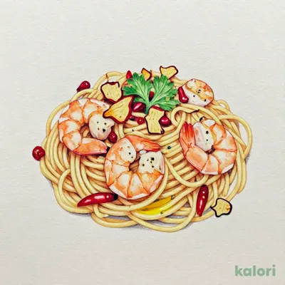Shrimp Peperoncino Spaghetti