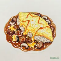 とろーりチーズのビーフシチューオムライスドリア