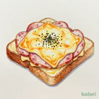 ハムチーズトースト