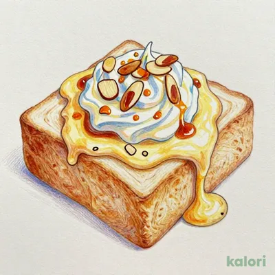 フレンチトースト（ホイップのせ）