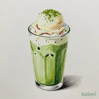 抹茶ラテ フロート