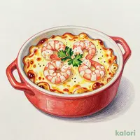 海老とモッツァレラチーズのグラタン