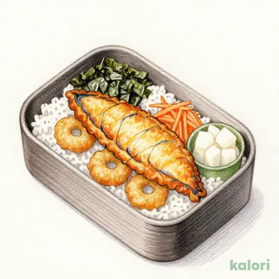 さんまフライのり弁当