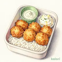 6-Piece Fried Oyster Bento