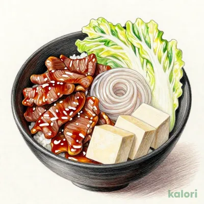 牛すき焼き　おかずのみ