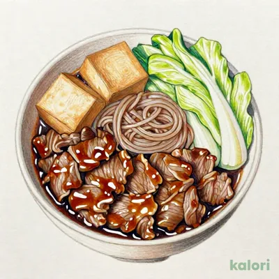 倍盛牛すき焼き(肉2倍)　おかずのみ