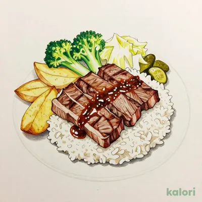 ビーフカットステーキ弁当
