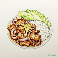 Double Meat Ginger Pork Bento