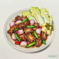 牛カルビ＆ホルモン　おかずのみ