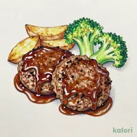 倍盛デミグラスハンバーグ(肉2倍) おかずのみ