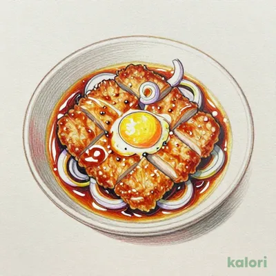 倍盛ロースかつとじ(肉2倍)　おかずのみ