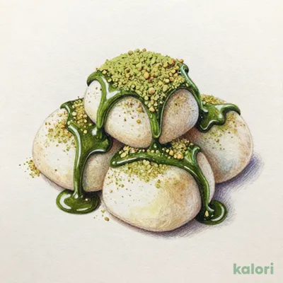 もっちりわらび餅(抹茶蜜)