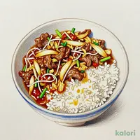 Beef and Cabbage Rice Bowl
