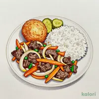 牛焼肉得弁ランチ