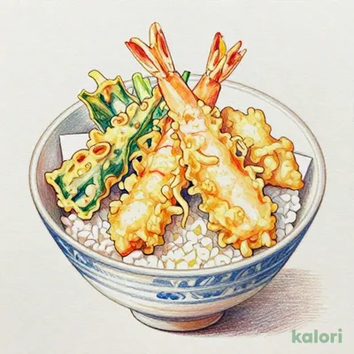 おろし海鮮天丼