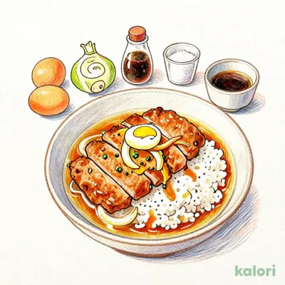 Pork Loin Cutlet with Egg Bento
