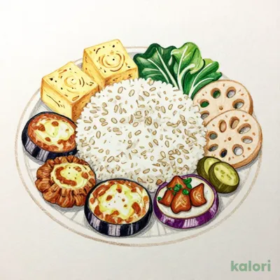 Mochi Mini® Colorful Tofu Hamburger Bento