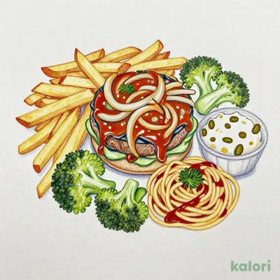 Japanese Onion Sauce Hamburger (Side Only)