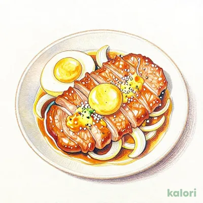 Pork Cutlet with Egg (Side Only)