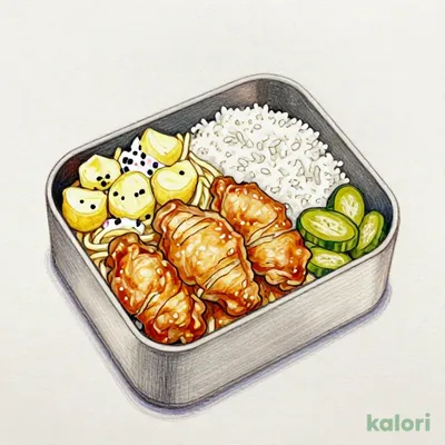 6-Piece Fried Chicken Bento