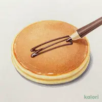 おこさまお絵かきパンケーキ