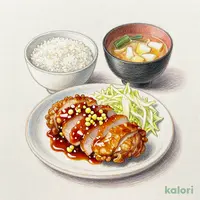 チキン南蛮としょうが焼き定食