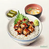 ミニまぐろ漬け丼セット