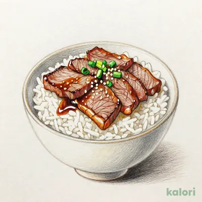 ミニステーキ丼単品