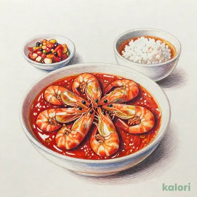 海老チリ定食