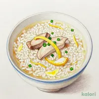 若鶏の柚子風味雑炊単品