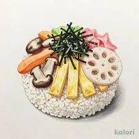 たぬき庵 ちらし寿司の具