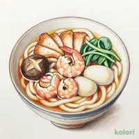 冷凍 たぬき庵 しっぽくうどん 1人前
