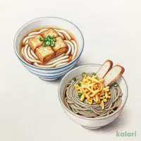 冷凍 たぬき庵 ミニきつねうどん・ミニたぬきそばセット