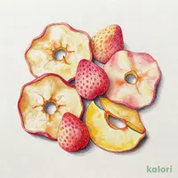 直輸入 フリーズドライフルーツ アップル/ストロベリー/ピーチ