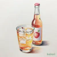 紀州産南高梅酒ソーダ