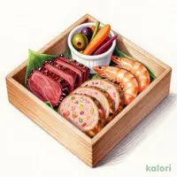 【14】迎春 洋風膳 （自家製厚切り黒毛和牛ローストビーフ）