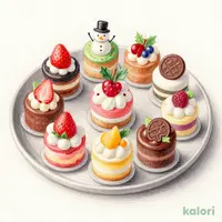 【7】クリスマスプチケーキバイキング