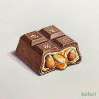 BELÖNING ベローニング, ミルクチョコレート, キャラメルとソルティーアーモンド入り レインフォレスト・アライアンス認証, 45 g