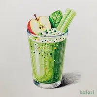 LÅNGLUR ロングルール, フルーツ＆ベジタブル スムージー, グリーン/ビタミンC入り, 330 ml