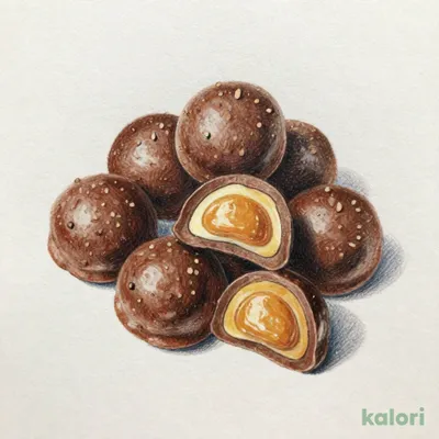 Polly (Soft Dragee), Chocolate, Toffee, & Vanilla, 200 g
