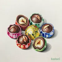 VÅRKÄNSLA ヴォールシェンスラ, ミルクチョコレート タマゴ, ヘーゼルナッツフィリング入り レインフォレスト・アライアンス認証, 250 g