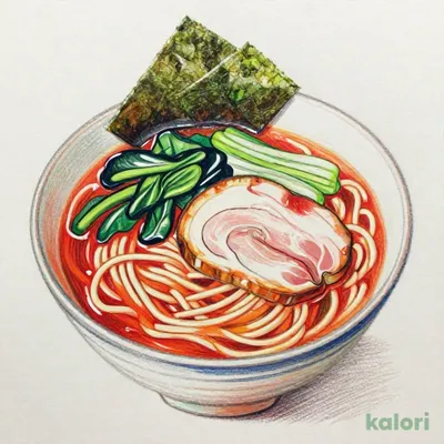赤家系ラーメン