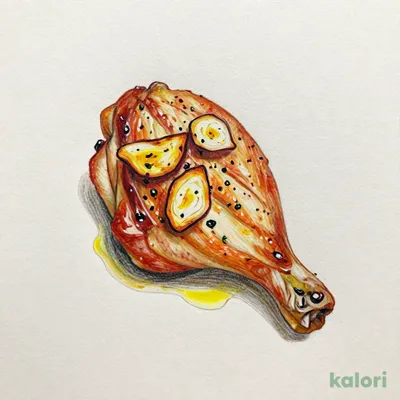匠の大山鶏のガーリックソテー