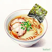 江戸式醤油麺