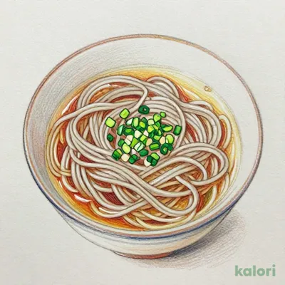 Kake Soba (Plain Soba Noodles)