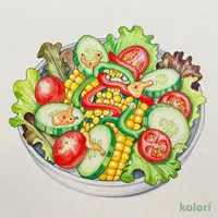 9品目の彩りいしがまやサラダ