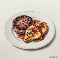 Stone-Oven Baked Chicken Steak & Hamburg Steak