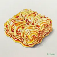 Keiran Somen (Egg Noodle Confection), 2 pcs